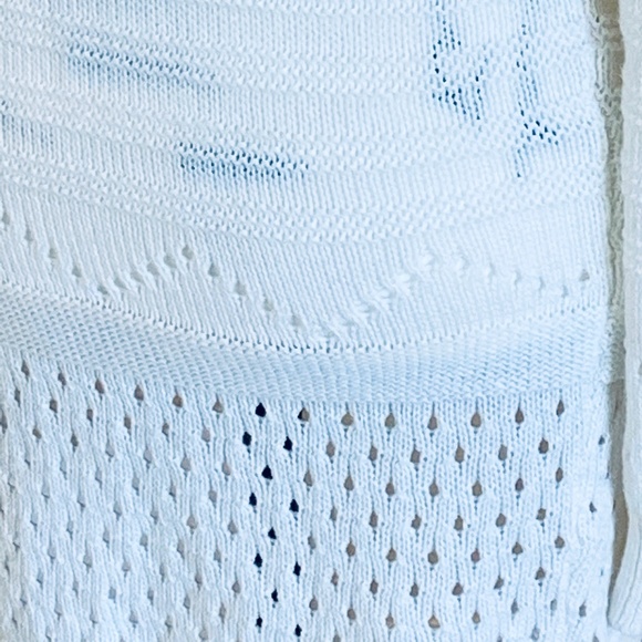 Torrid Draped Front Cardigan, 1XL, Cream - Picture 6 of 11